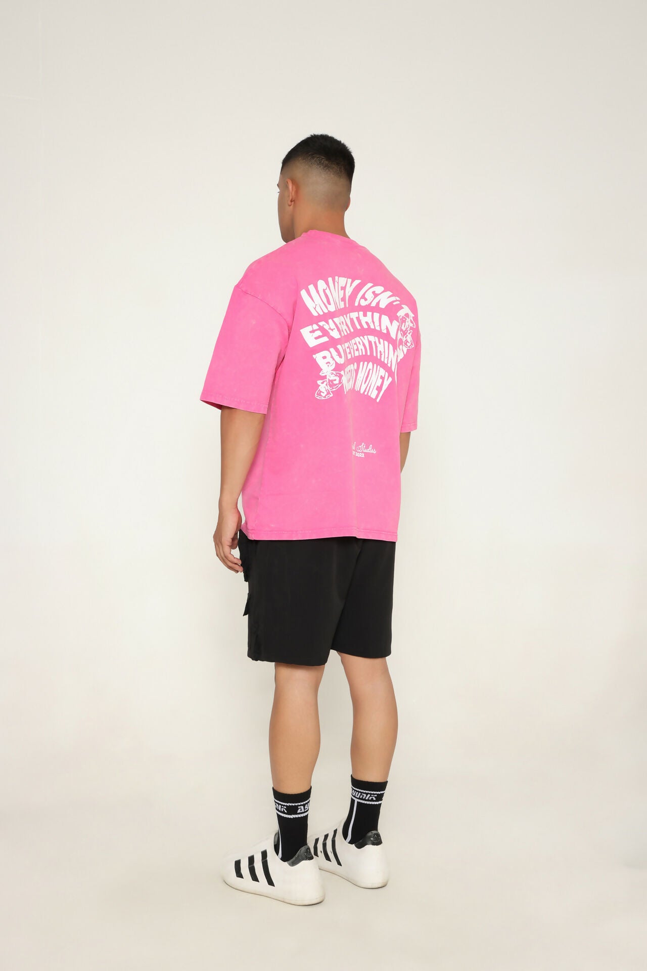 CASH CREED TEE ( HOT PINK )