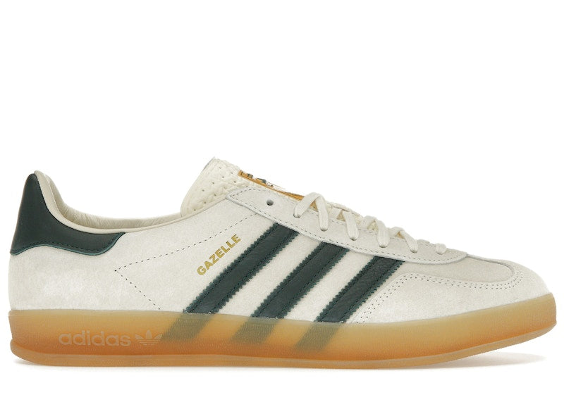 Adidas Gazelle Indoor Cream White Collegiate Green Gum