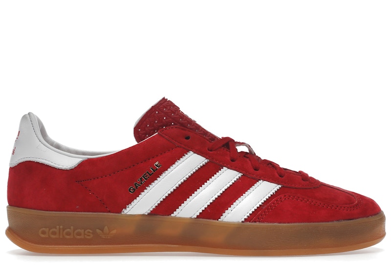 Adidas Gazelle Indoor Scarlet Cloud White