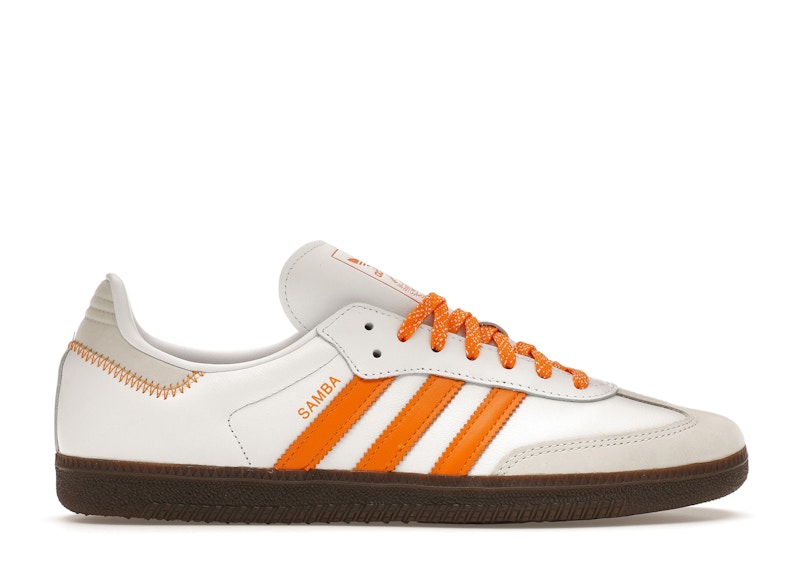 Adidas Samba Og Cloud White Orange (Women'S)