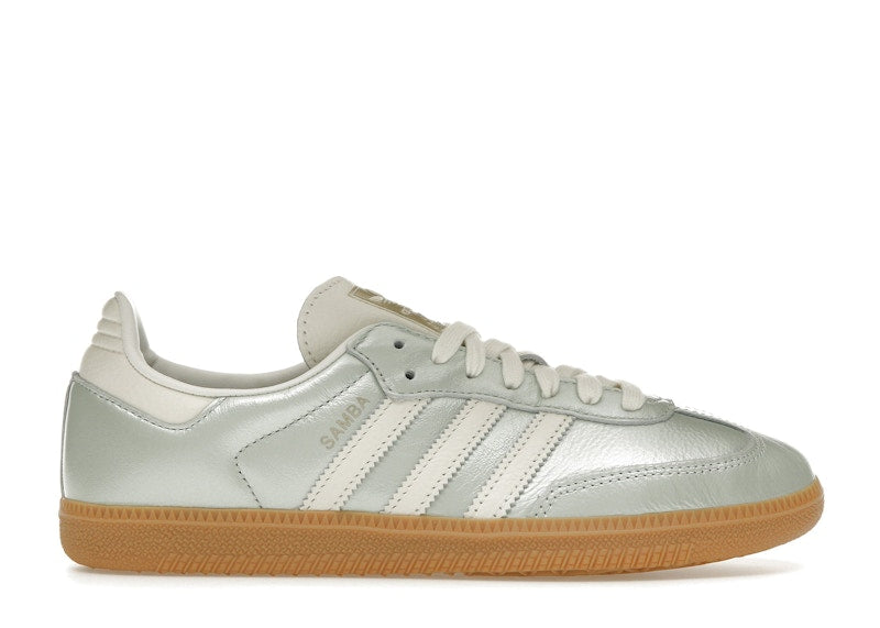 Adidas Samba Og Linen Green Metallic (Women'S)