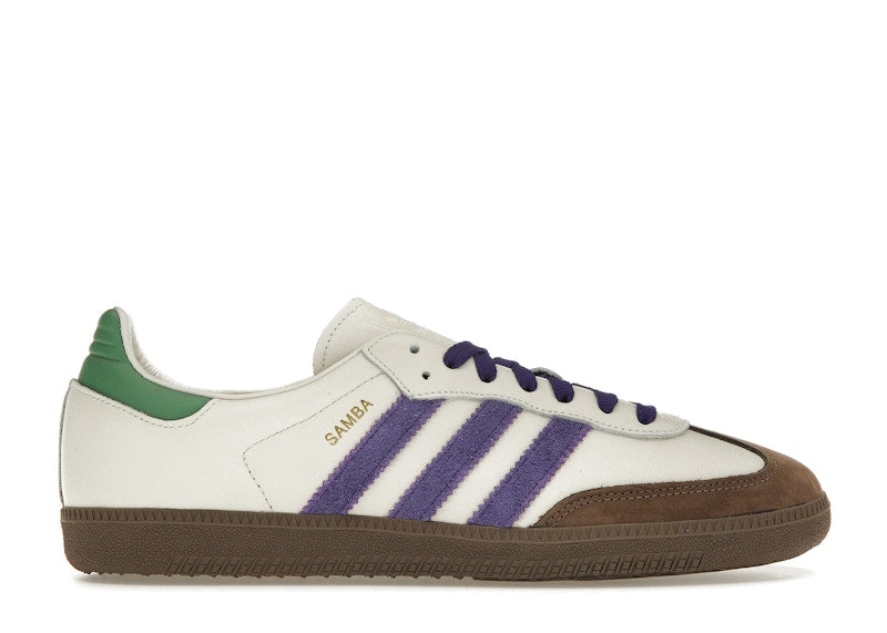 Adidas Samba Og Off White Core Purple Green Brown (Women'S)