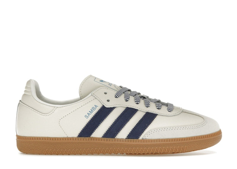 Adidas Samba Off White Dark Blue (Women'S)