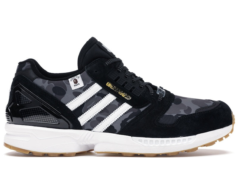 Adidas Zx 8000 Bape Undefeated Black