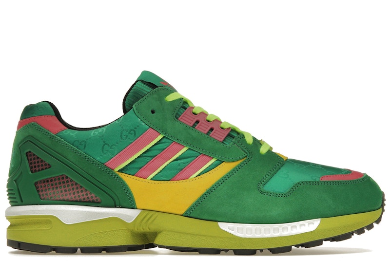 Adidas X Gucci Zx 8000 Green Gg Monogram