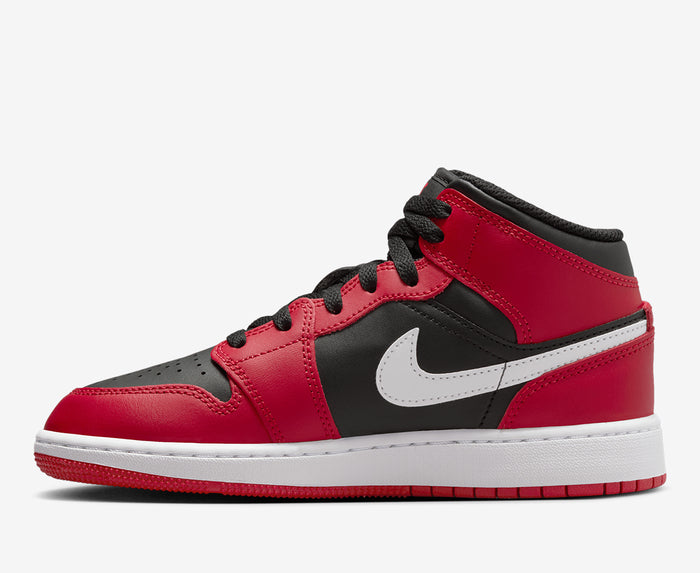 Nike Air Jordan 1 Mid - Black Gym Red store