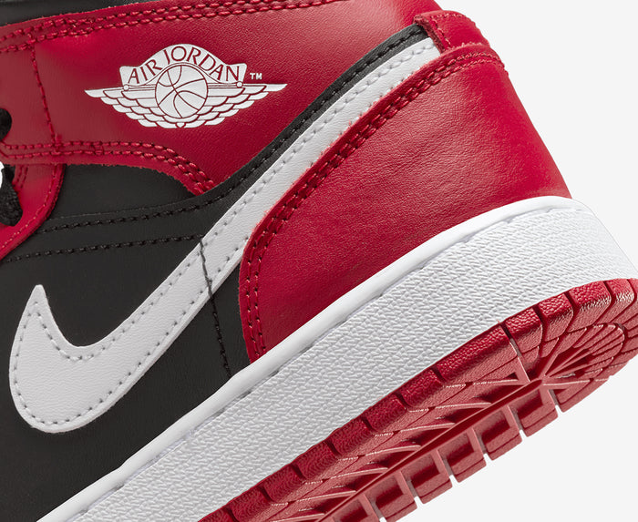 Air Jordan 1 Mid Black White Gym Red Sale Kicks Machine