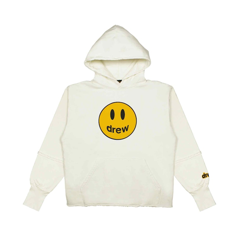 Drew House Deconstructed Mascot Hoodie Off White