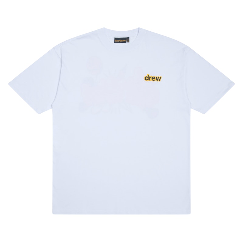 Drew House Doodle Joy Ss Tee White