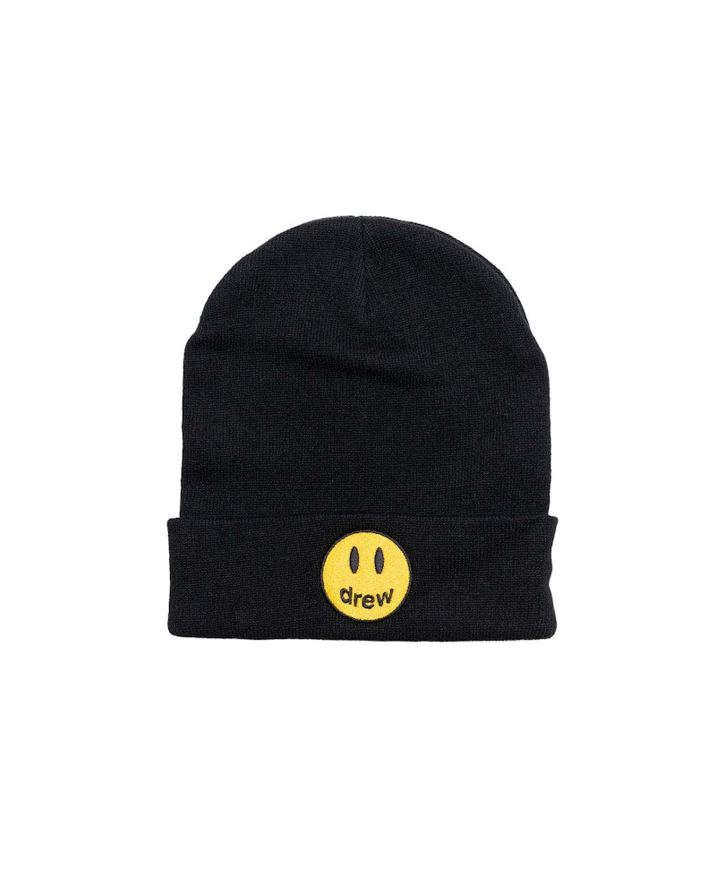 Drew House Mascot Rib Beanie Black