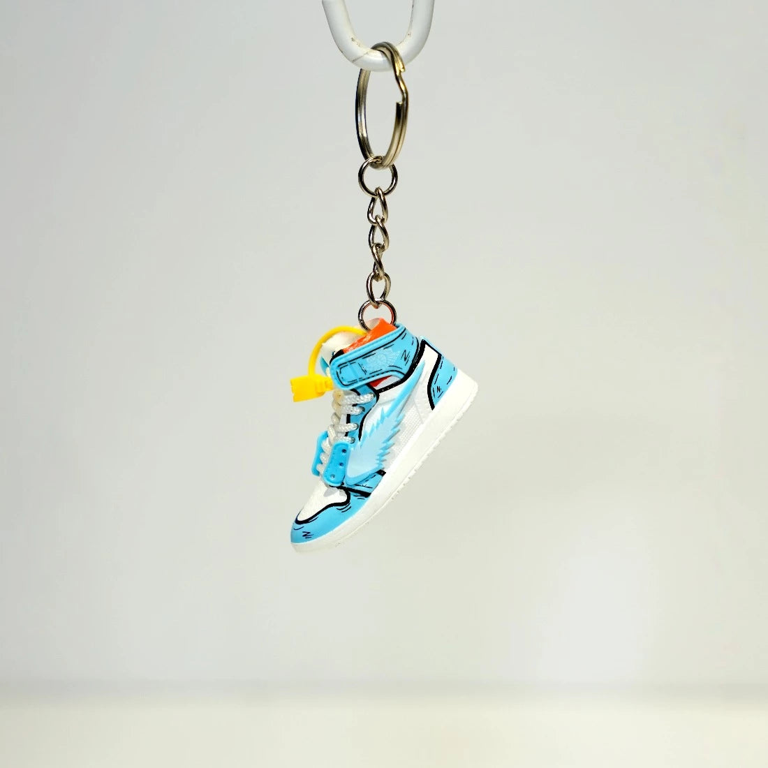 3D Sneaker Keychain AJ1 Custom Vegeta