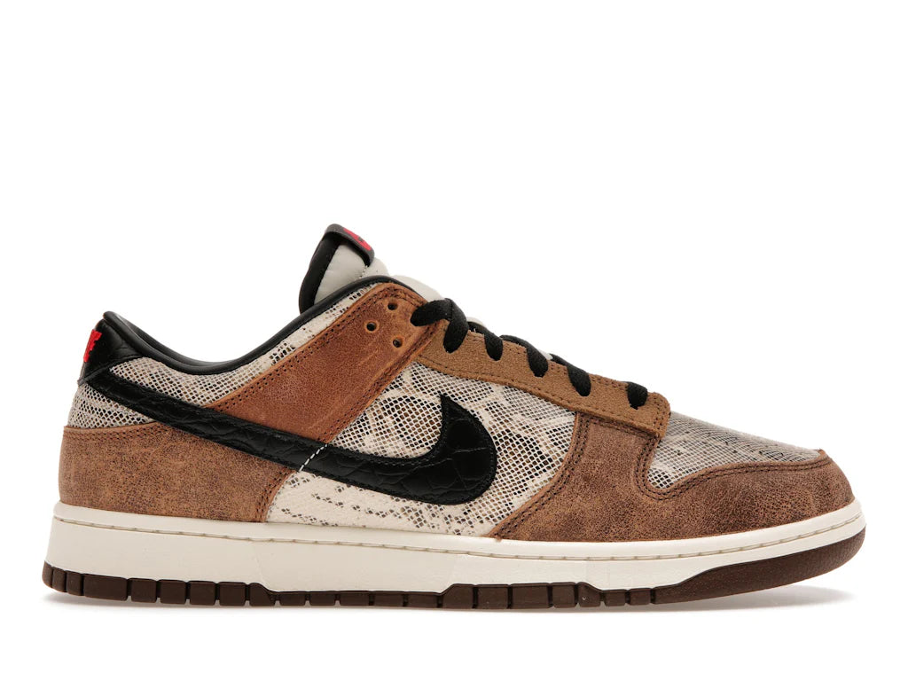 Nike Dunk Low Premium
 CO.JP Brown Snakeskin