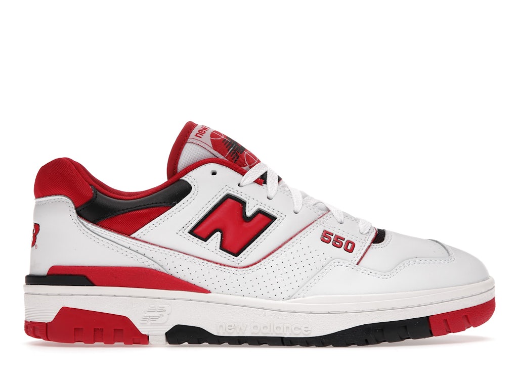 New Balance 550
 White Red