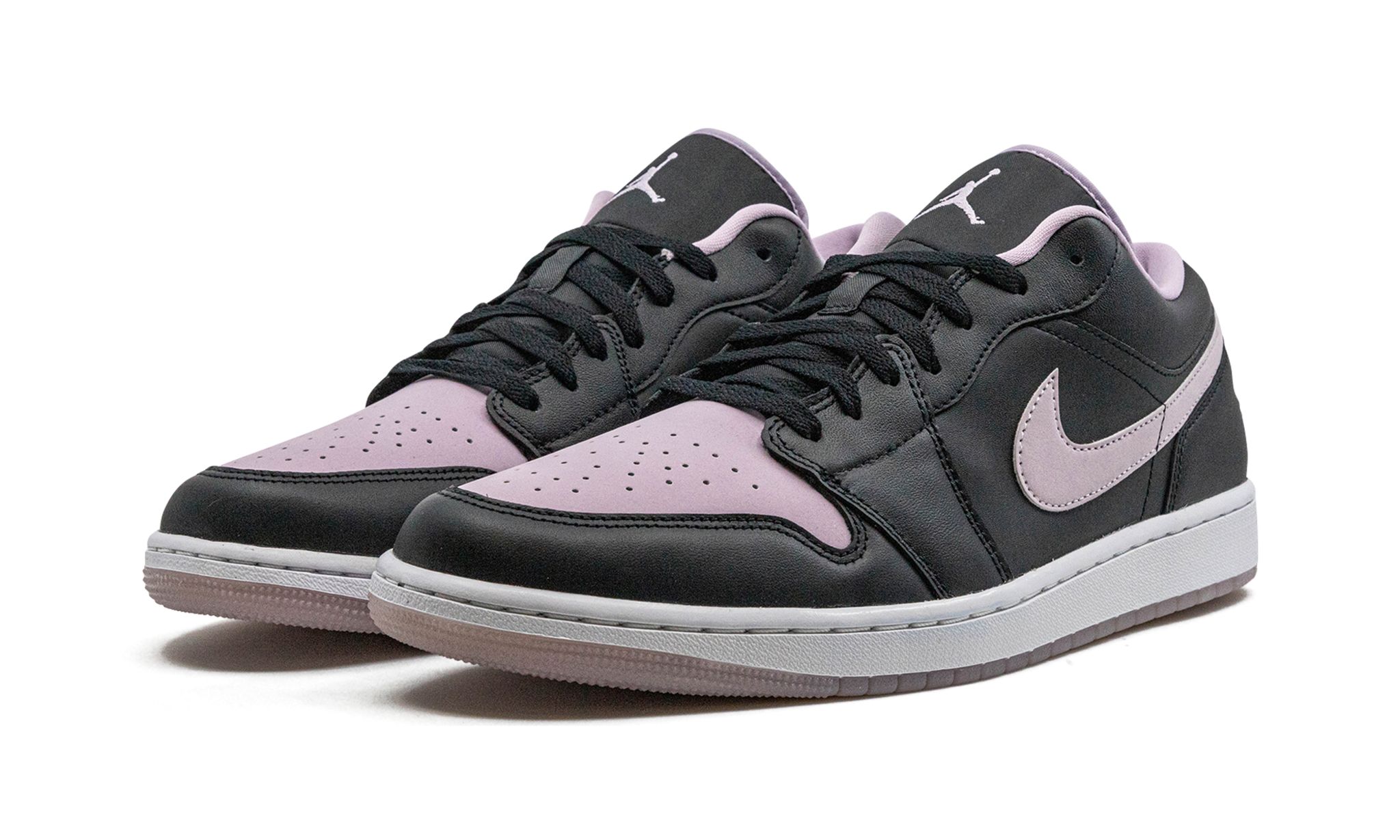 Air Jordan 1 Low 'Black Iced Lilac' Sale