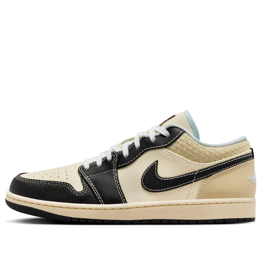 Air Jordan 1 Low Se Coconut Milk Black Muslin