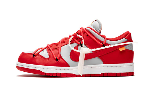 Dunk Low Off White University Red Sale