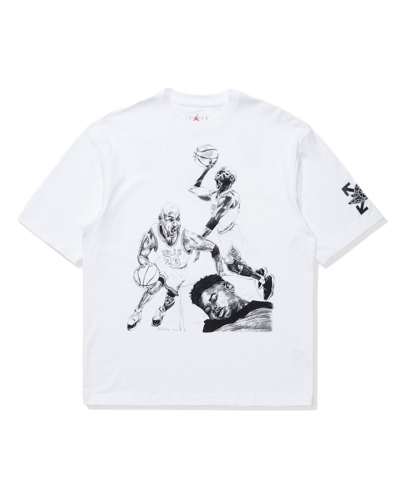 Off-White X Jordan T-Shirt White