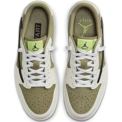 Air Jordan 1 Low Golf 'Neutral Olive' x Travis Scott Sale