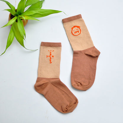 khakhi | Travis Scott Socks 