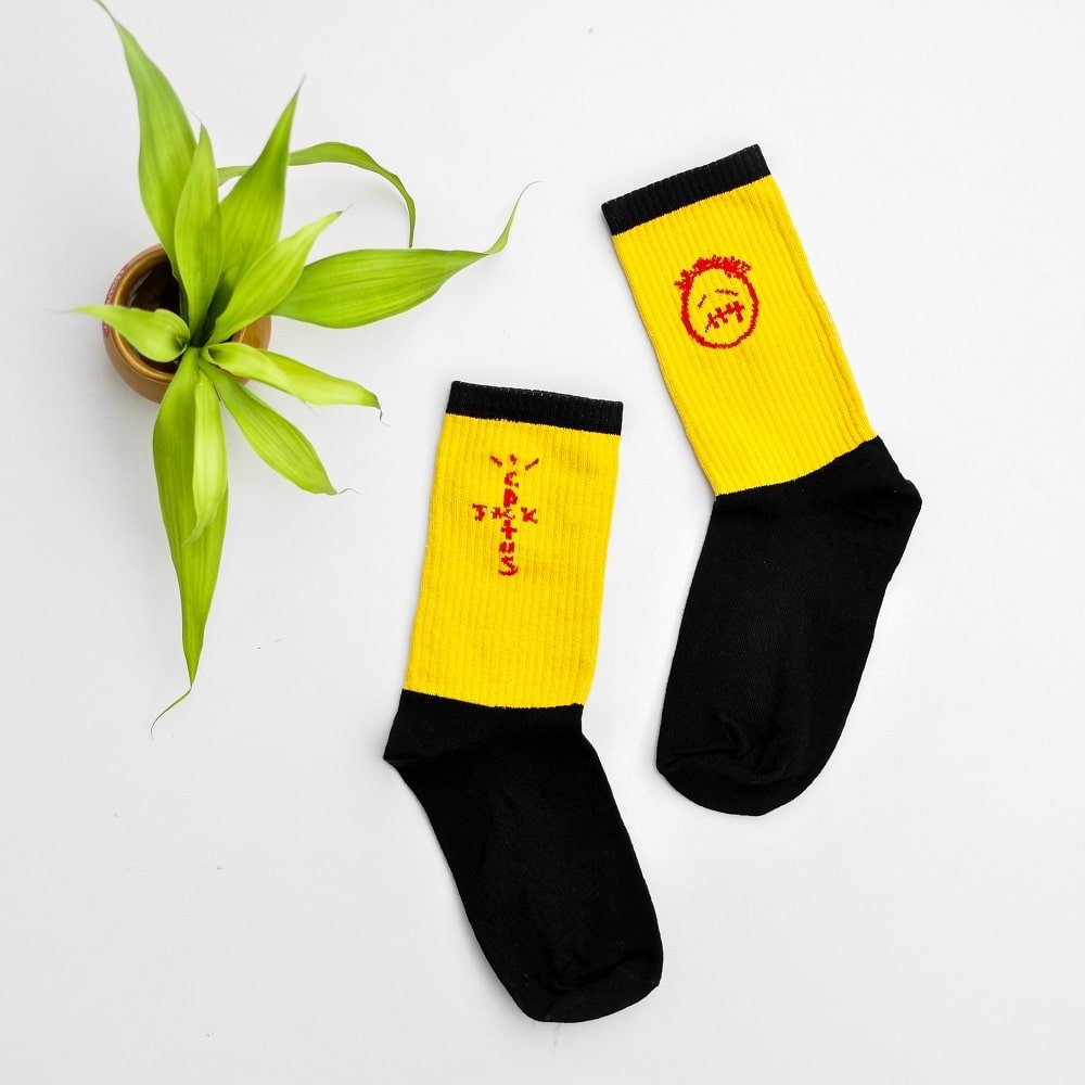 Yellow | Travis Scott Socks 