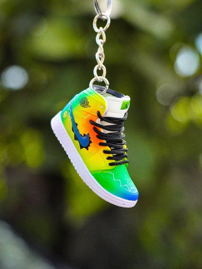 3D Sneaker Keychain AJ1 J Balvin