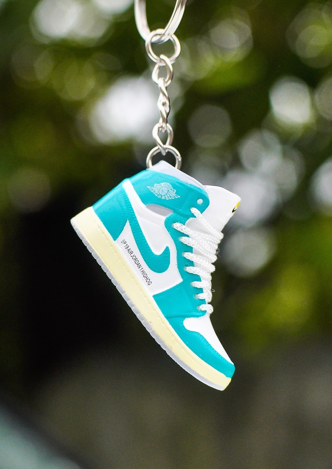 3D Sneaker Keychain Turbo Green