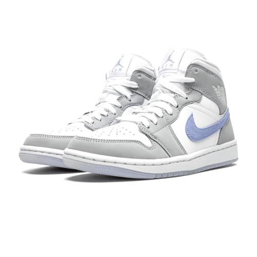 Air Jordan 1 Mid Wolf Grey Aluminum Sale