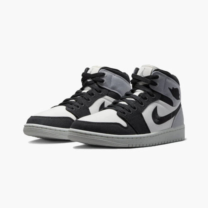 Air Jordan 1 Mid SE 'Sail/Black-LT Steel Grey' Sale