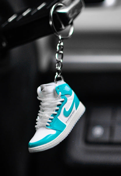 3D Sneaker Keychain Turbo Green