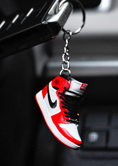 3D Sneaker Keychain AJ1 Chicago