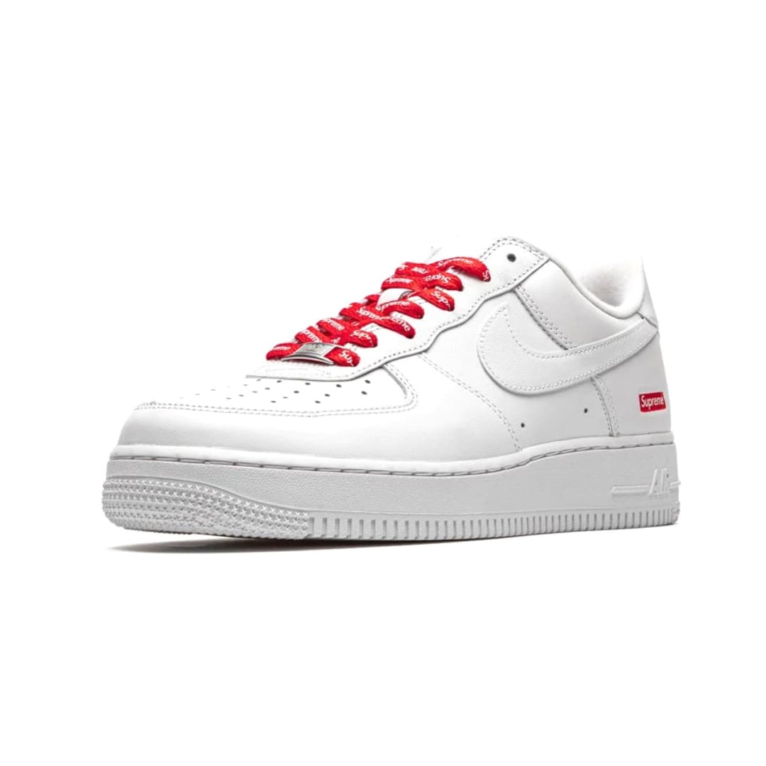 Nike Air Force 1 Supreme Low Box Logo White Sale