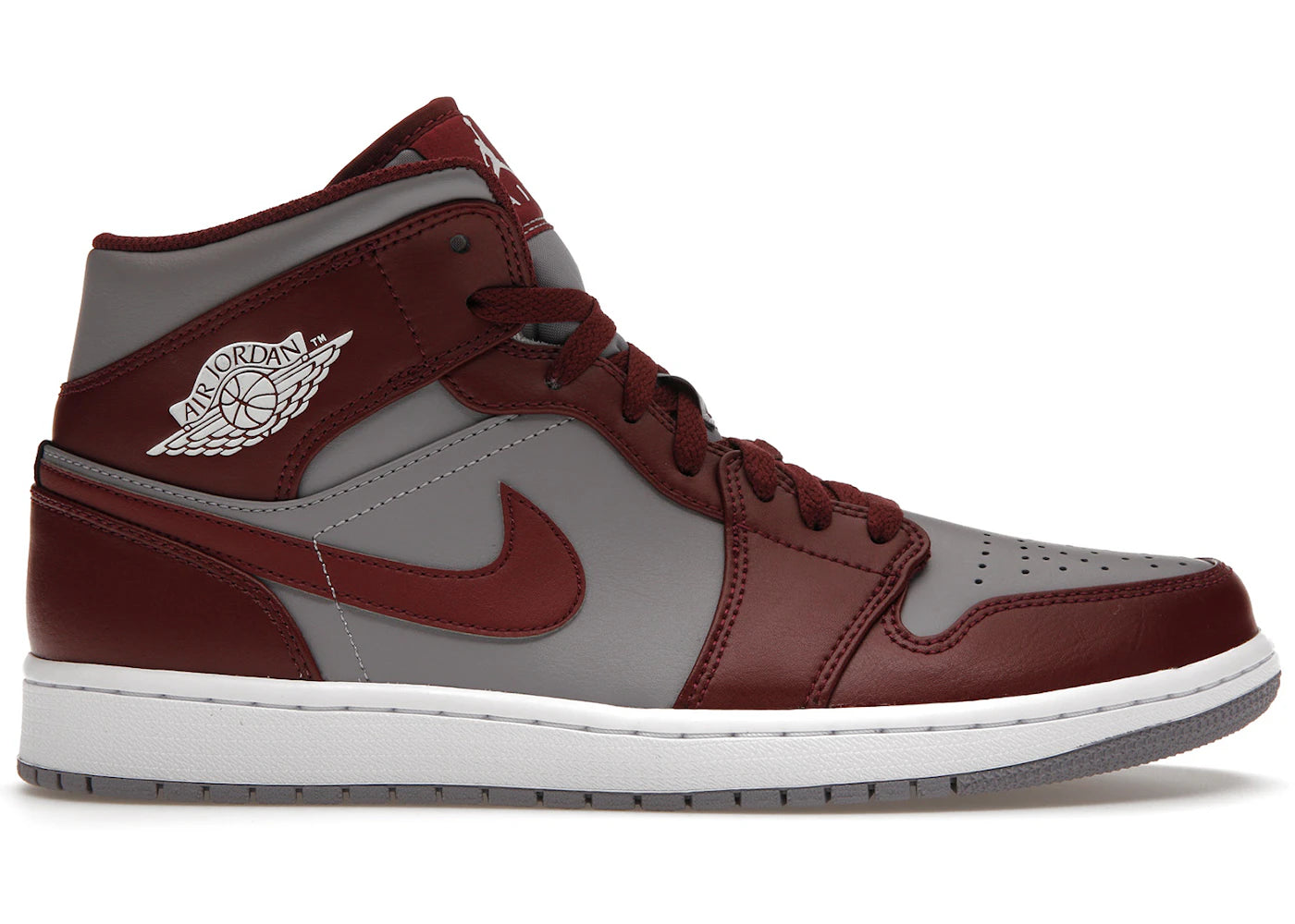 Air Jordan 1 Mid Cherrywood Red Sale