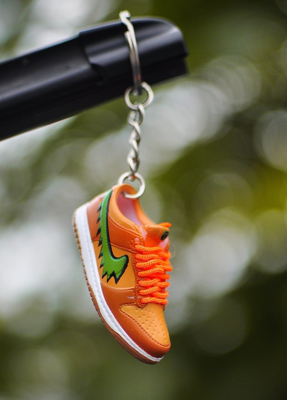 Orange 2024 nike keychain