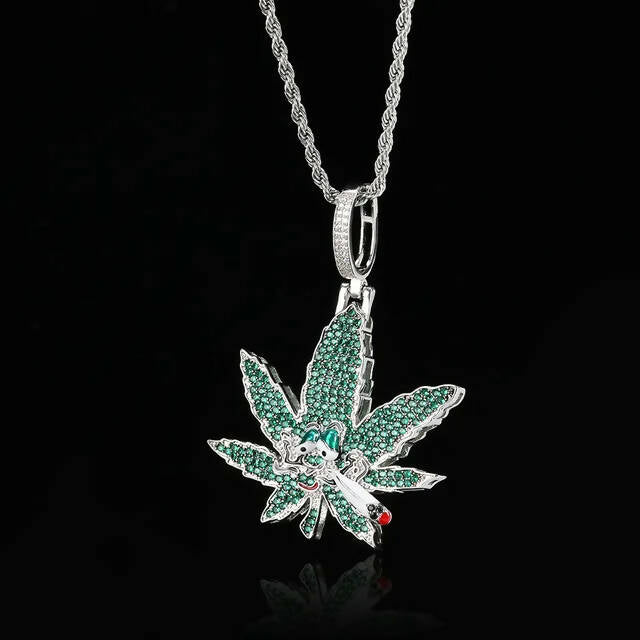 Iced out shop weed chain