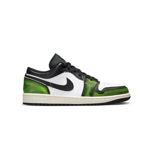 air jordan 1 low wear away electric green