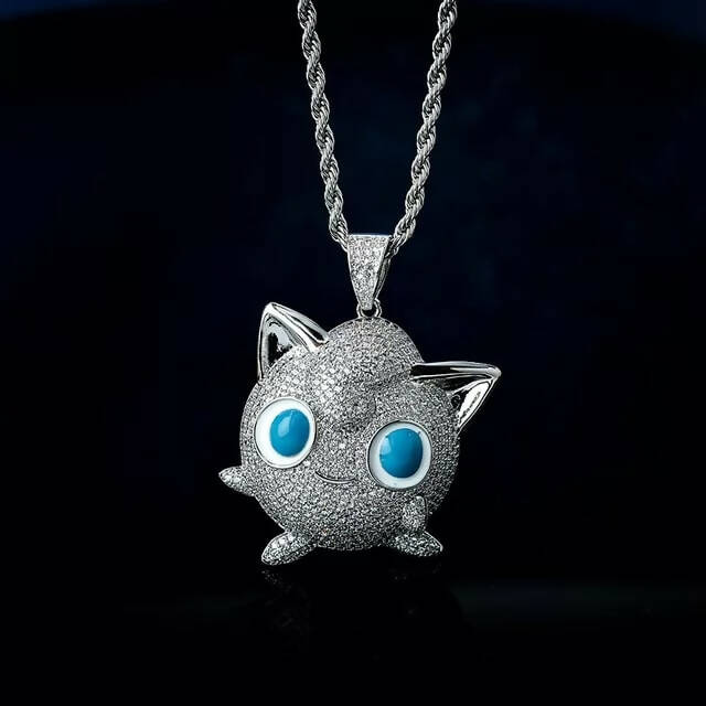 JIGGLYPUFF POKEMON PENDANT