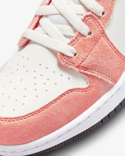 Air jordan 1 mid se 2024 coral suede