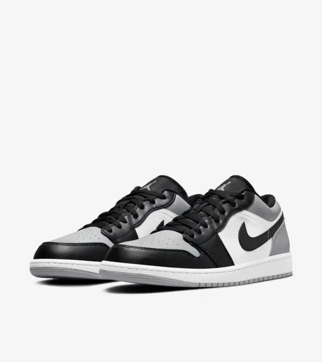 air jordan 1 low shadow toe light smoke grey