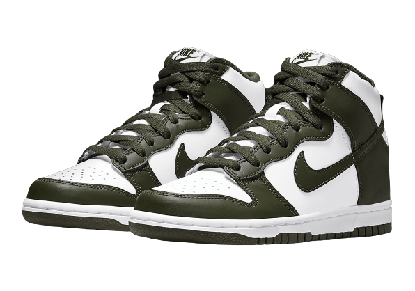 Nike high tops store olive green