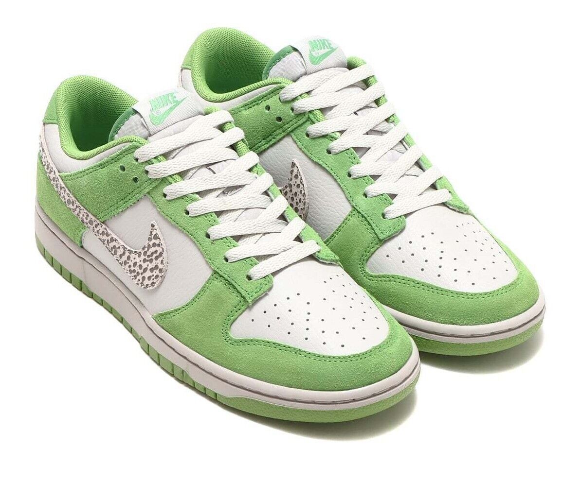 Nike Dunk Low SAFARI SWOOSH CHLOROPHYLL – Kicks Machine