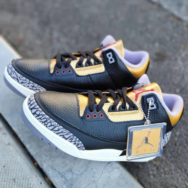 air jordan 3 cement gold